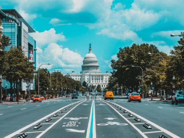 Avenue menant au Capitole des États-Unis